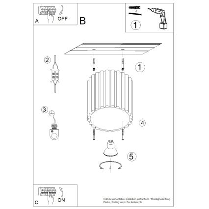 Brilagi - Foco LED SFERA 1xGU10/10W/230V diámetro 10 cm rosa