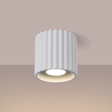 Brilagi - Foco LED SFERA 1xGU10/10W/230V, Ø 10 cm, blanco