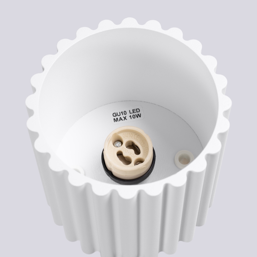 Brilagi - Foco LED SFERA 1xGU10/10W/230V, Ø 10 cm, blanco