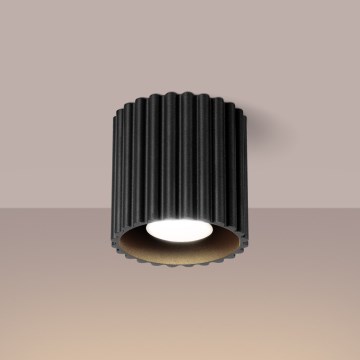 Brilagi - Foco LED SFERA 1xGU10/10W/230V Ø 10 cm negro