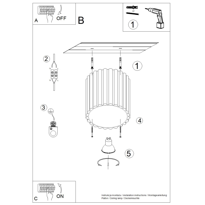 Brilagi - Foco LED SFERA 1xGU10/10W/230V Ø 10 cm negro