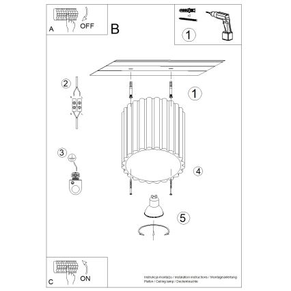 Brilagi - Foco LED SFERA 1xGU10/10W/230V Ø 10 cm taupe