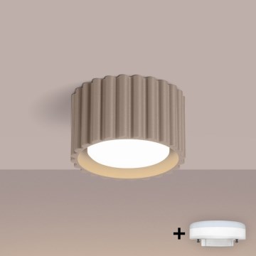 Brilagi - Foco LED SFERA 1xGX53/30W/230V, diámetro 10 cm, taupe