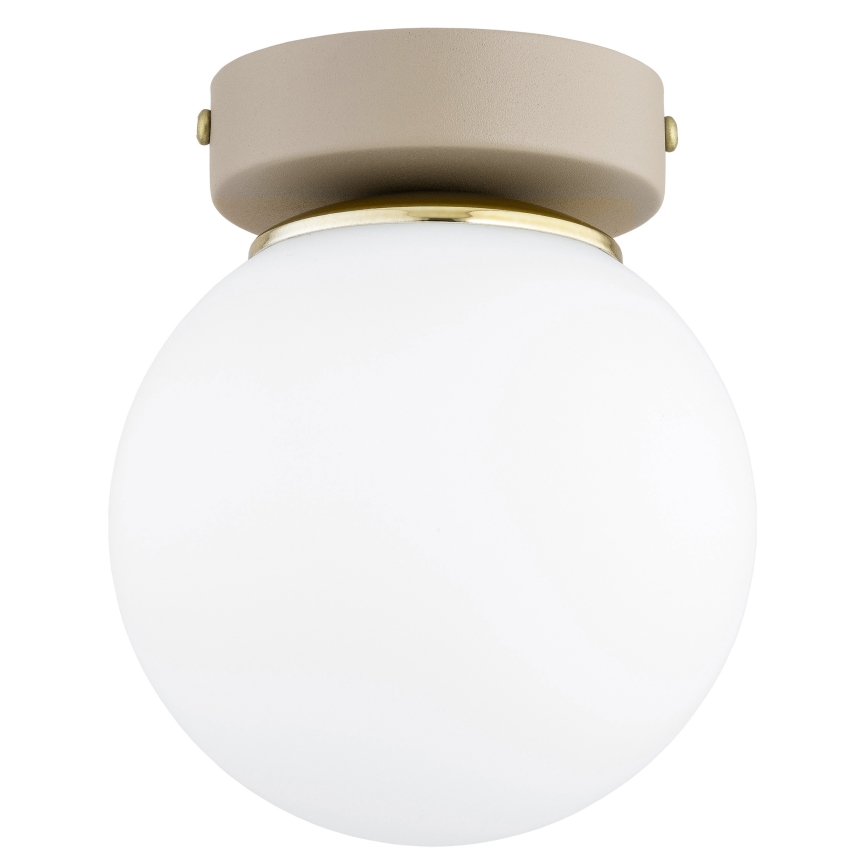 Brilagi - Foco orientable 1xE27/60W/230V beige/dorado