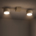 Brilagi - Foco orientable 2xGX53/12W/230V beige