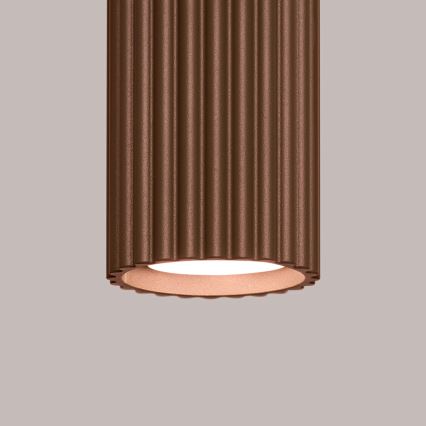 Brilagi - Foco orientable CRESTO 1xGU10/10W/230V 10 cm marrón