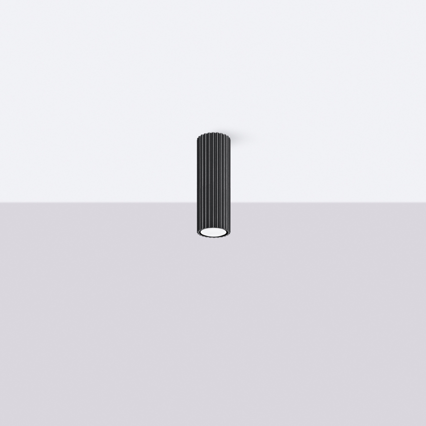 Brilagi - Foco orientable CRESTO 1xGU10/10W/230V 20 cm negro