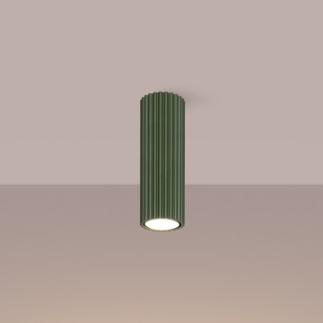 Brilagi - Foco orientable CRESTO 1xGU10/10W/230V 20 cm verde