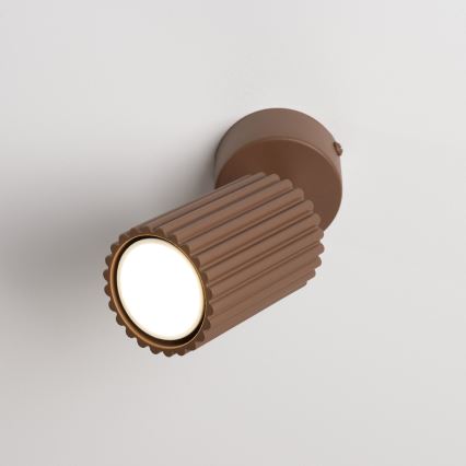 Brilagi - Foco orientable CRESTO 1xGU10/10W/230V marrón