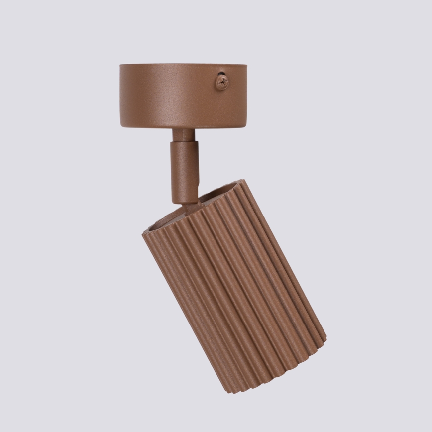 Brilagi - Foco orientable CRESTO 1xGU10/10W/230V marrón