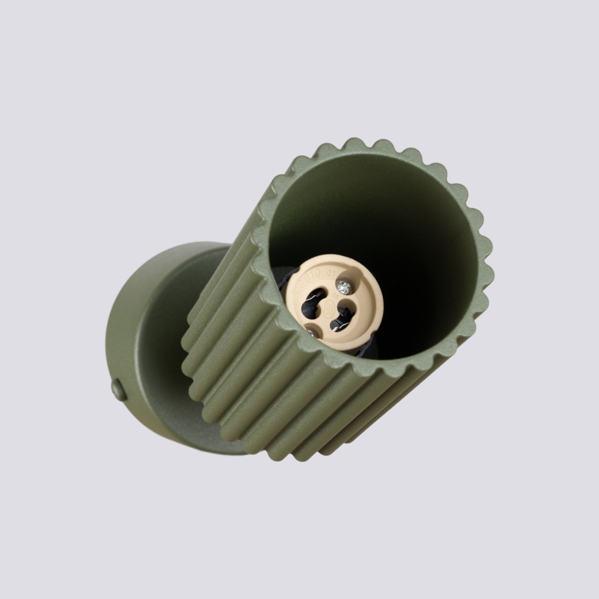 Brilagi - Foco orientable CRESTO 1xGU10/10W/230V verde