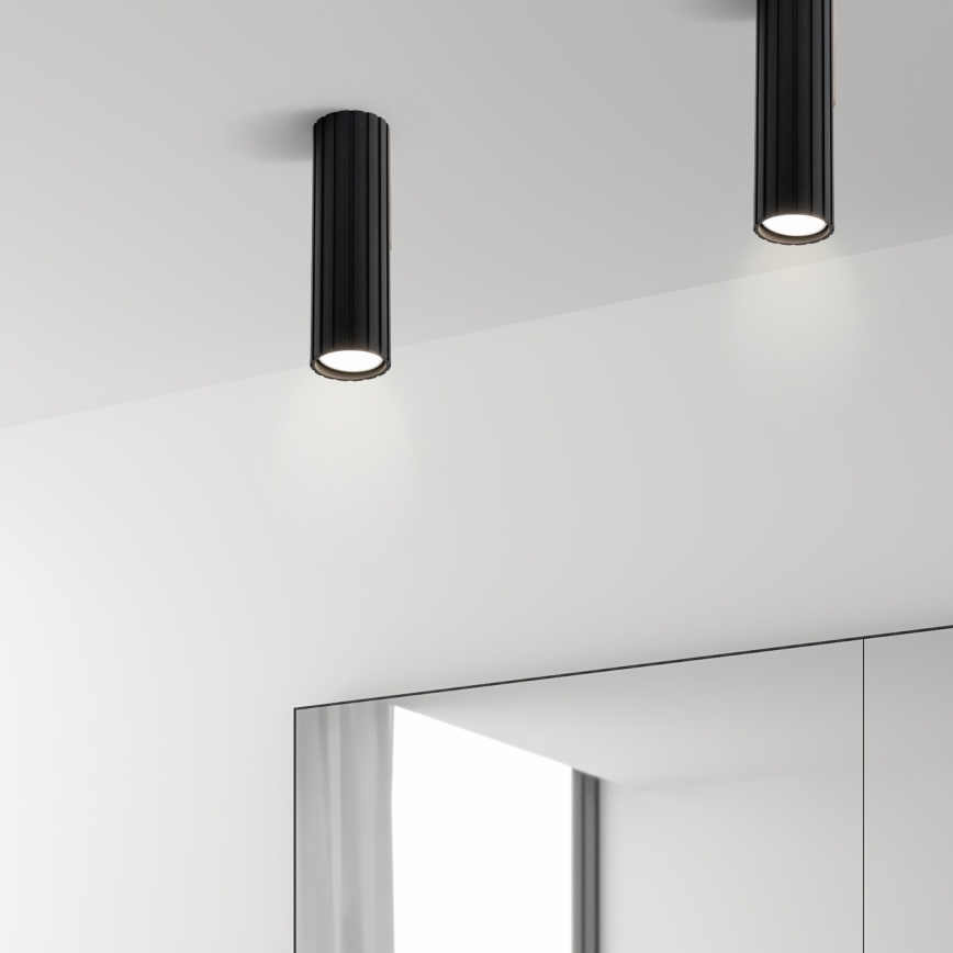 Brilagi - Foco orientable CRISPINA 1xGU10/10W/230V 20 cm negro