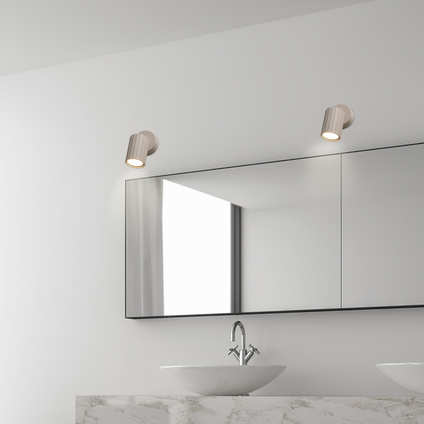 Brilagi - Foco orientable CRISPINA 1xGU10/10W/230V beige