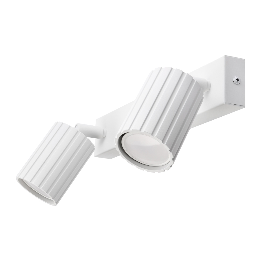 Brilagi - Foco orientable CRISPINA 2x GU10/10W/230V blanco