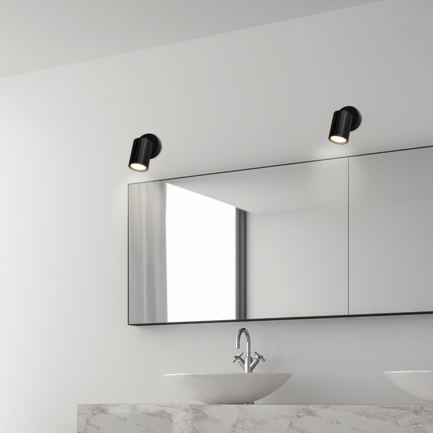 Brilagi - Foco orientable de techo CRISPINA 1xGU10/10W/230V negro