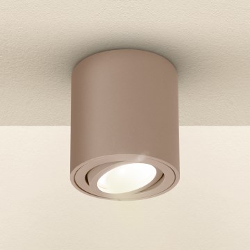 Brilagi - Foco orientable MIA 1xGU10/30W/230V 84x80 mm beige