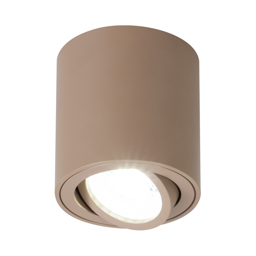 Brilagi - Foco orientable MIA 1xGU10/30W/230V 84x80 mm beige