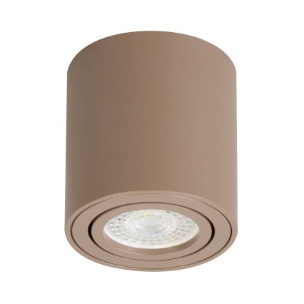 Brilagi - Foco orientable MIA 1xGU10/30W/230V 84x80 mm beige