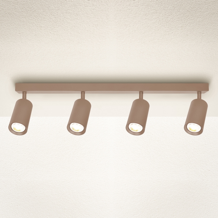 Brilagi - Foco orientable SELE 4xGU10/30W/230V beige