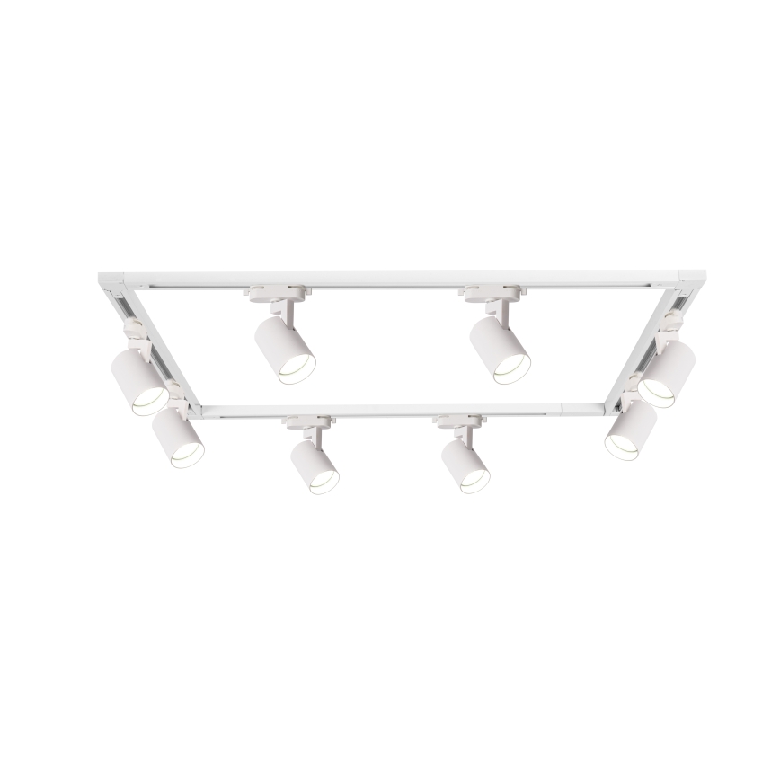 Brilagi - Foco para sistema de riel HUSKY 8xGU10/10W/230V blanco
