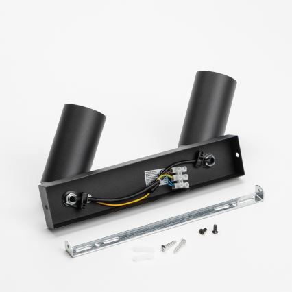 Brilagi - Foco SELE 2xGU10/30W/230V negro