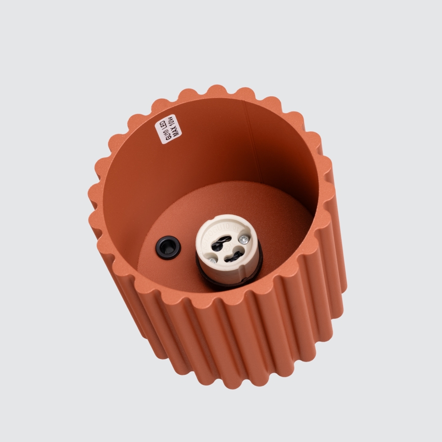 Brilagi - Foco SFERA 1xGU10/10W/230V Ø 10 cm rojo