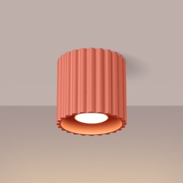 Brilagi - Foco SFERA 1xGU10/10W/230V Ø 10 cm rosa