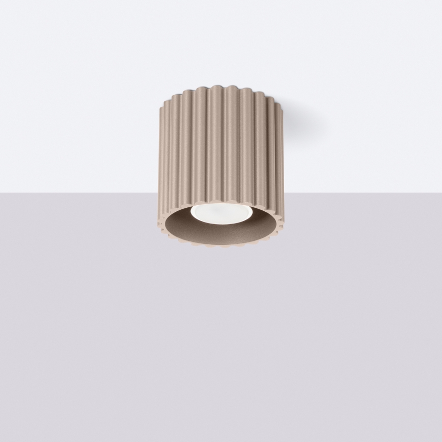 Brilagi - Foco SFERA 1xGU10/10W/230V Ø 10 cm taupe