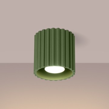 Brilagi - Foco SFERA 1xGU10/10W/230V Ø 10 cm, verde