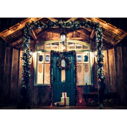 Brilagi - Guirnalda LED de Navidad para exterior 200xLED/2 funciones 25m IP44 multicolor