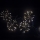 Brilagi - Guirnalda navideña LED para exterior 150xLED 5m IP44 luz blanca fría efecto fuegos artificiales