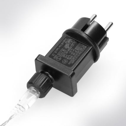 Brilagi - Guirnalda navideña LED para exterior 150xLED 5m IP44 luz blanca fría efecto fuegos artificiales