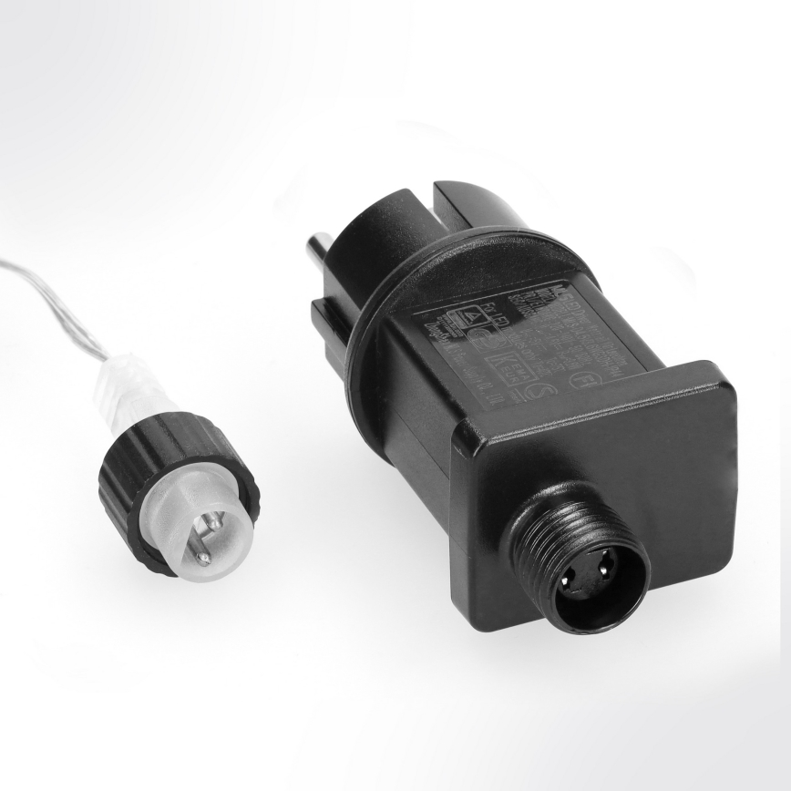 Brilagi - Guirnalda navideña LED para exterior 150xLED 5m IP44 luz blanca fría efecto fuegos artificiales