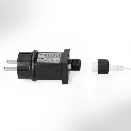 Brilagi - Cadena LED navideña para exterior 200xLED/8 funciones 13m IP44 blanco cálido efecto carámbano