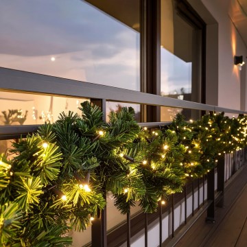Brilagi - Guirnalda navideña LED para exterior 80xLED/230V 500 cm IP44