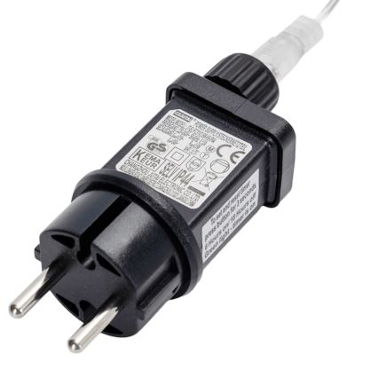 Brilagi - Guirnalda navideña LED para exteriores 400xLED/8 funciones 23x0,6m IP44 blanco cálido