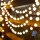 Brilagi - Guirnalda solar LED decorativa BUBBLE, 50 LEDs/8 funciones, 7 m, IP65, blanco cálido, 600 mAh
