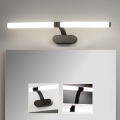 Brilagi - Iluminación LED para espejo de baño 2 en 1 TUBEO LED/8W/230V 60 cm IP44 negro