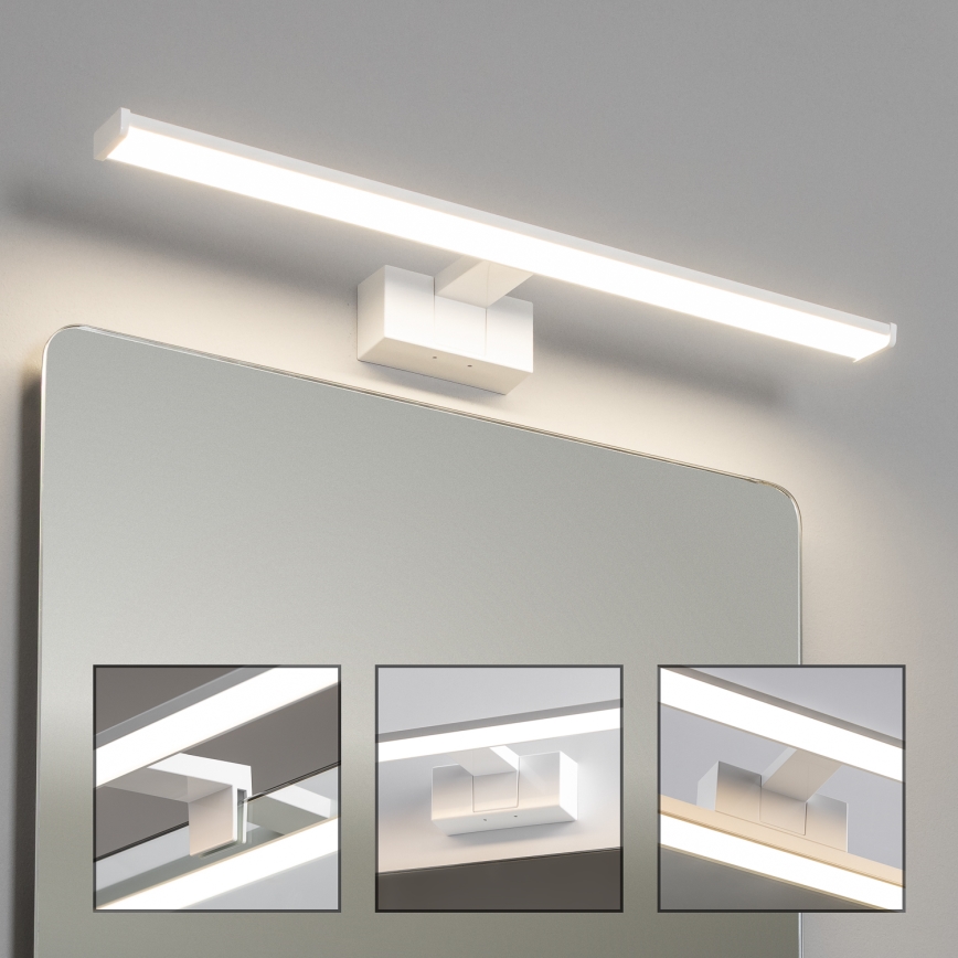 Brilagi - Iluminación LED para espejo de baño 3 en 1 VESTRA LED/12W/230V 60 cm IP44 blanca