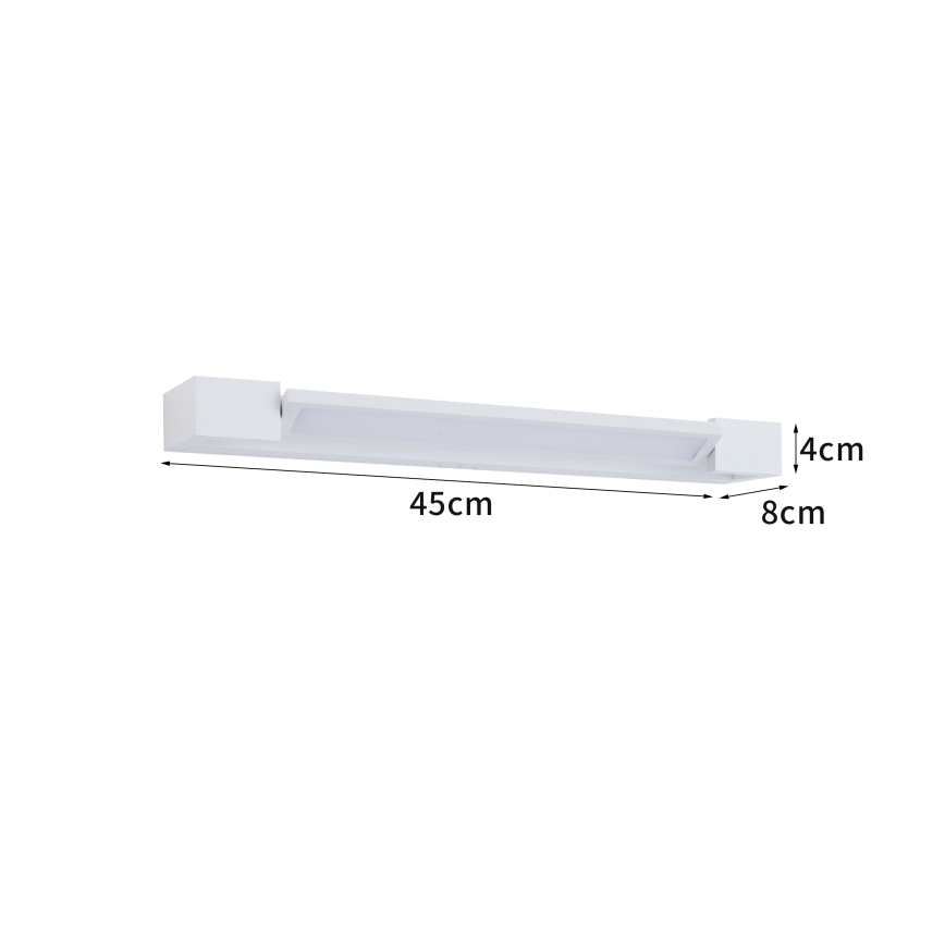 Brilagi - Iluminación LED para espejo de baño AQUA LINE LED/12W/230V 45 cm IP44 blanco CRI 90