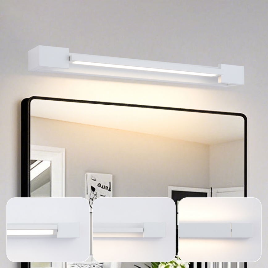 Brilagi - Iluminación LED para espejo de baño AQUA LINE LED/12W/230V 45 cm IP44 blanco CRI 90