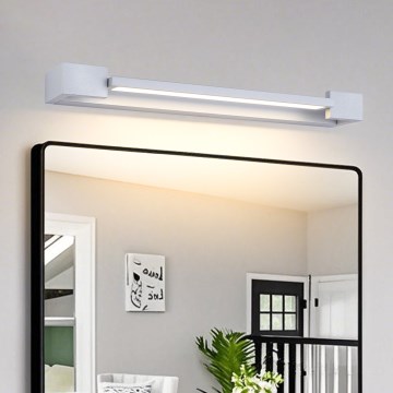 Brilagi - Iluminación LED para espejo de baño AQUA LINE LED/12W/230V 45 cm IP44 cromo mate