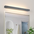 Brilagi - Iluminación LED para espejo de baño AQUA LINE LED/18W/230V 60 cm IP44 antracita