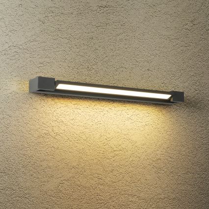 Brilagi - Iluminación LED para espejo de baño AQUA LINE LED/18W/230V 60 cm IP44 antracita CRI 90