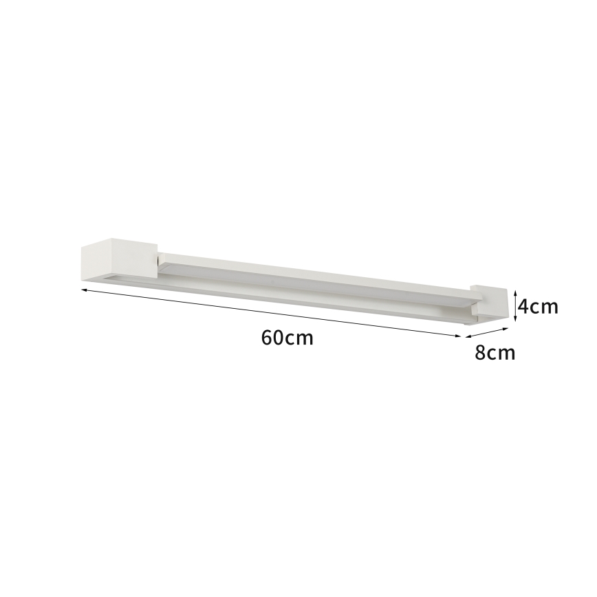 Brilagi - Iluminación LED para espejo de baño AQUA LINE LED/18W/230V 60 cm IP44 blanco
