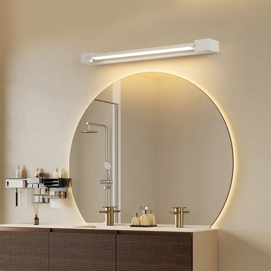 Brilagi - Iluminación LED para espejo de baño AQUA LINE LED/18W/230V 60 cm IP44 blanco CRI 90