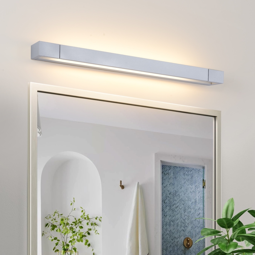Brilagi - Iluminación LED para espejo de baño AQUA LINE LED/18W/230V 60 cm IP44 cromo mate CRI 90