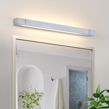 Brilagi - Iluminación LED para espejo de baño AQUA LINE LED/18W/230V 60 cm IP44 cromo mate