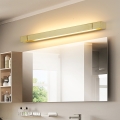 Brilagi - Iluminación LED para espejo de baño AQUA LINE LED/18W/230V 60 cm IP44 dorado