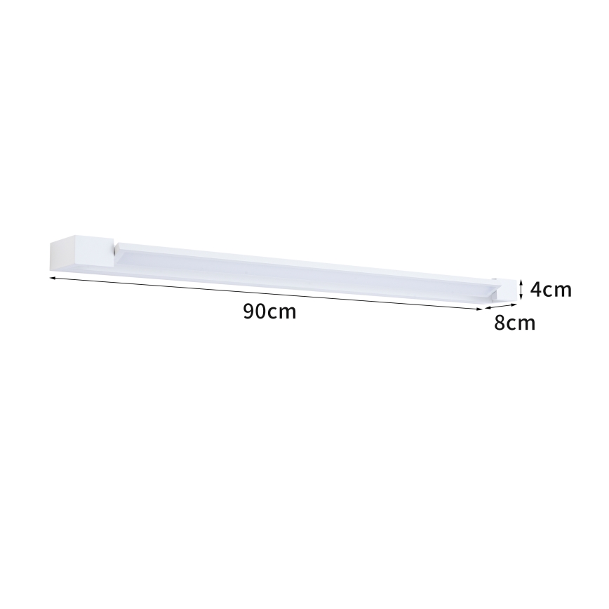Brilagi - Iluminación LED para espejo de baño AQUA LINE LED/24W/230V 90 cm IP44 blanco